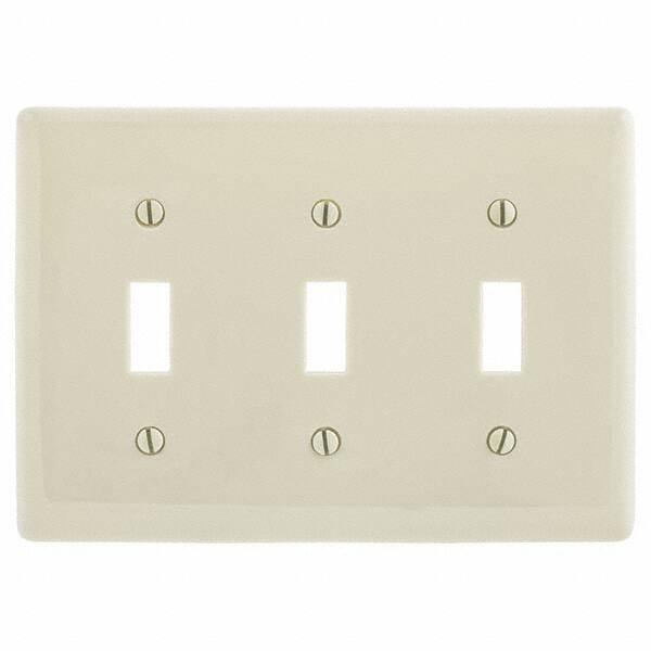 Bryant Electric - Wall Plates Wall Plate Type: Switch Plates Color: Light Almond - Americas Industrial Supply