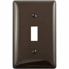 Bryant Electric - Wall Plates Wall Plate Type: Switch Plates Color: Brown - Americas Industrial Supply