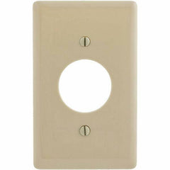 Bryant Electric - Wall Plates Wall Plate Type: Outlet Wall Plates Color: Ivory - Americas Industrial Supply