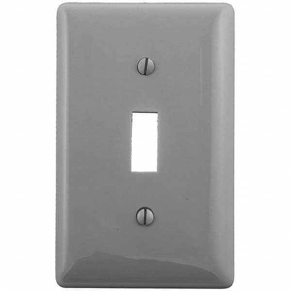 Bryant Electric - Wall Plates Wall Plate Type: Switch Plates Color: Gray - Americas Industrial Supply