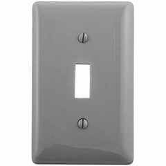 Bryant Electric - Wall Plates Wall Plate Type: Switch Plates Color: Gray - Americas Industrial Supply