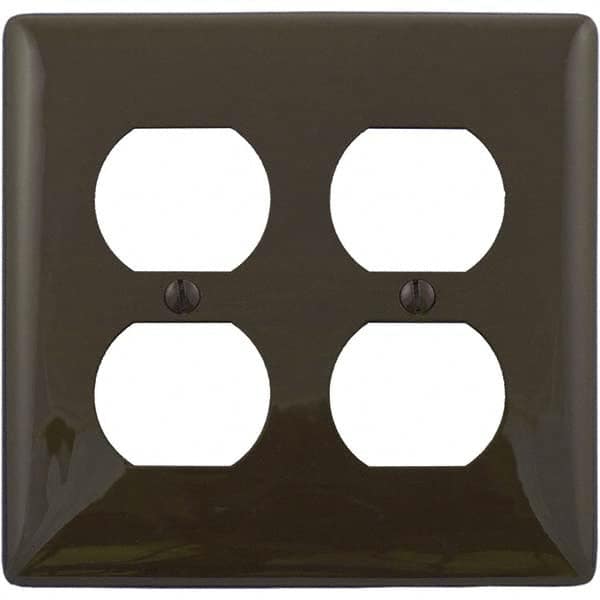 Bryant Electric - Wall Plates Wall Plate Type: Outlet Wall Plates Color: Brown - Americas Industrial Supply