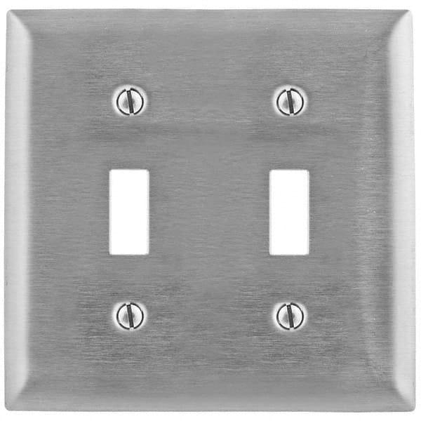 Bryant Electric - Wall Plates Wall Plate Type: Switch Plates Color: Metallic - Americas Industrial Supply