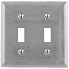 Bryant Electric - Wall Plates Wall Plate Type: Switch Plates Color: Metallic - Americas Industrial Supply