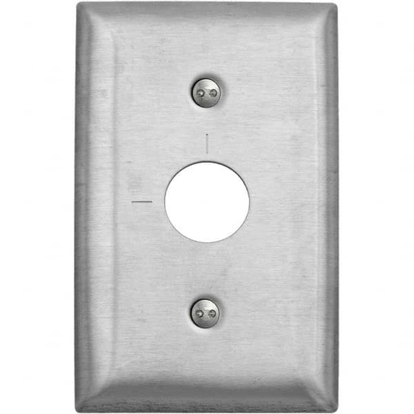 Bryant Electric - Wall Plates Wall Plate Type: Switch Plates Color: Metallic - Americas Industrial Supply