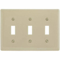 Bryant Electric - Wall Plates Wall Plate Type: Switch Plates Color: Ivory - Americas Industrial Supply