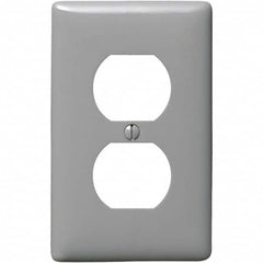 Bryant Electric - Wall Plates Wall Plate Type: Outlet Wall Plates Color: Gray - Americas Industrial Supply