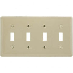 Bryant Electric - Wall Plates Wall Plate Type: Switch Plates Color: Ivory - Americas Industrial Supply