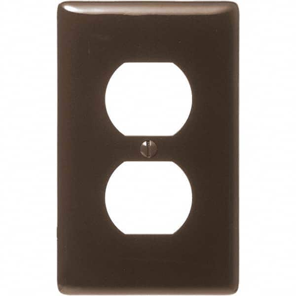 Bryant Electric - Wall Plates Wall Plate Type: Outlet Wall Plates Color: Brown - Americas Industrial Supply