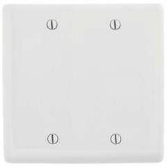 Bryant Electric - Wall Plates Wall Plate Type: Blank Wall Plate Color: White - Americas Industrial Supply