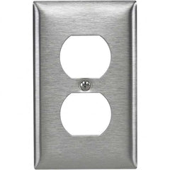 Bryant Electric - Wall Plates Wall Plate Type: Outlet Wall Plates Color: Metallic - Americas Industrial Supply