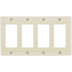 Bryant Electric - Wall Plates Wall Plate Type: Outlet Wall Plates Color: Light Almond - Americas Industrial Supply