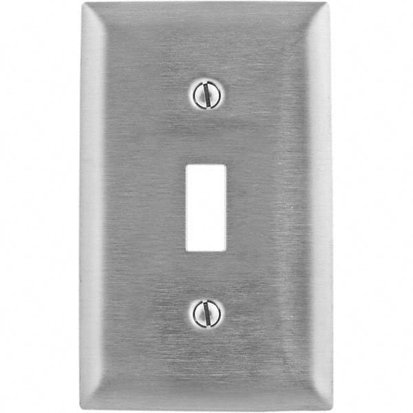 Bryant Electric - Wall Plates Wall Plate Type: Switch Plates Color: Metallic - Americas Industrial Supply