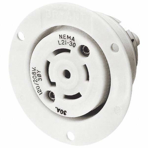 Bryant Electric - Twist Lock Receptacles Receptacle/Part Type: Receptacle Gender: Female - Americas Industrial Supply