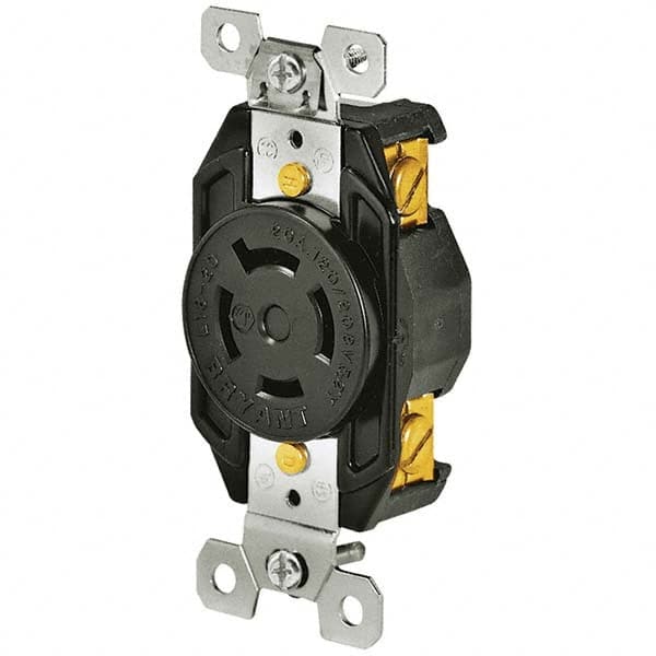 Bryant Electric - Twist Lock Receptacles Receptacle/Part Type: Receptacle Gender: Female - Americas Industrial Supply