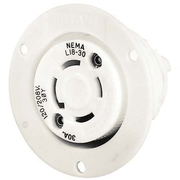 Bryant Electric - Twist Lock Receptacles Receptacle/Part Type: Receptacle Gender: Female - Americas Industrial Supply