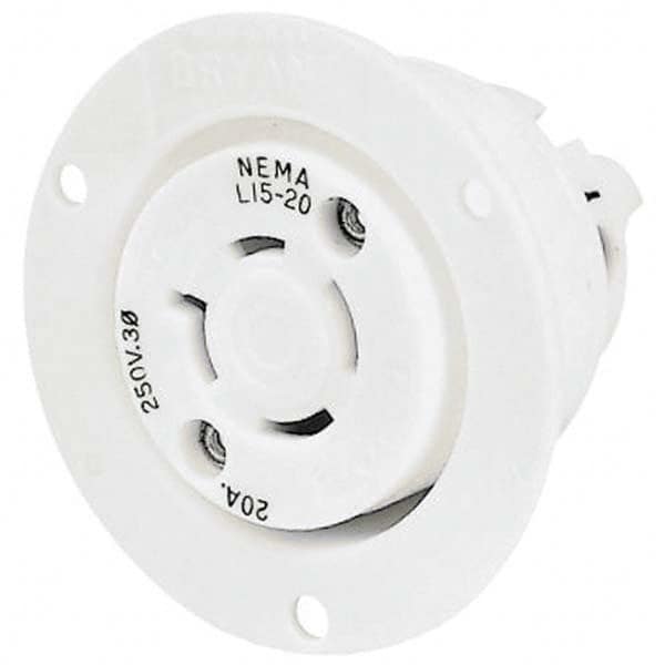 Bryant Electric - Twist Lock Receptacles Receptacle/Part Type: Receptacle Gender: Female - Americas Industrial Supply