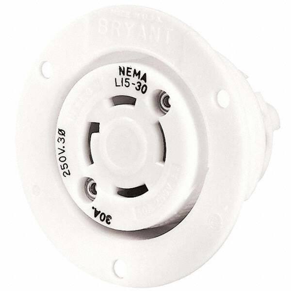 Bryant Electric - Twist Lock Receptacles Receptacle/Part Type: Receptacle Gender: Female - Americas Industrial Supply