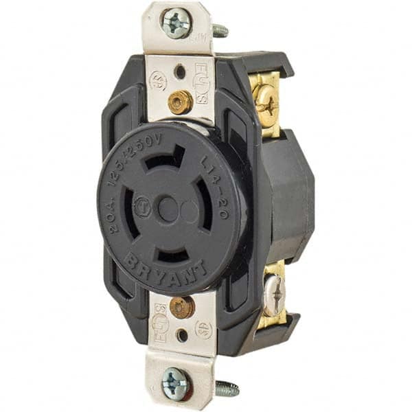 Bryant Electric - Twist Lock Receptacles Receptacle/Part Type: Receptacle Gender: Female - Americas Industrial Supply