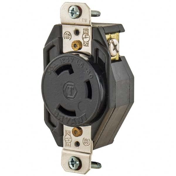 Bryant Electric - Twist Lock Receptacles Receptacle/Part Type: Receptacle Gender: Female - Americas Industrial Supply