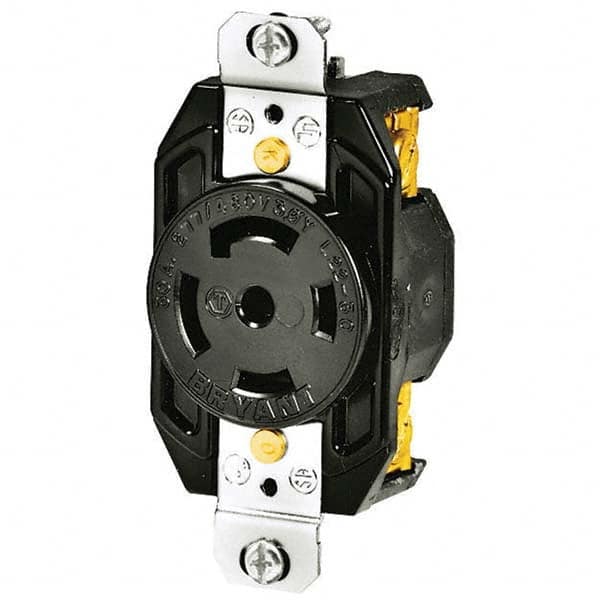 Bryant Electric - Twist Lock Receptacles Receptacle/Part Type: Receptacle Gender: Female - Americas Industrial Supply