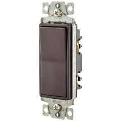 Bryant Electric - Wall & Dimmer Light Switches Switch Type: Three Way Switch Operation: Rocker - Americas Industrial Supply