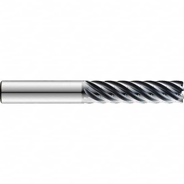 SGS - 1", 2-1/2" LOC, 1" Shank Diam, 5-1/2" OAL, 7 Flute Solid Carbide Square End Mill - Americas Industrial Supply