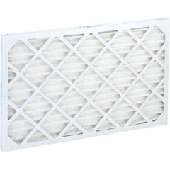 Pleated Air Filter: 16 x 25 x 1″, MERV 13, 80 to 85% Efficiency, Wire-Backed Pleated Synthetic, Beverage Board Frame, 300 Max FPM, 825 CFM, Use with Any Unit