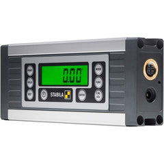 Stabila - Digital & Dial Protractors Style: Digital Protractor Measuring Range (Degrees): 360.00 - Americas Industrial Supply