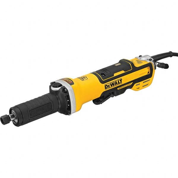 DeWALT - 1/4" Collet, 7,500-25,000 RPM, Inline, Electric Die Grinder - Americas Industrial Supply