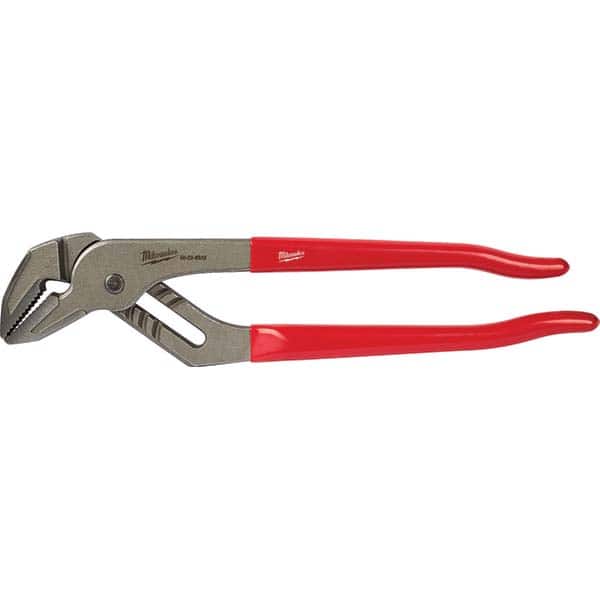 Milwaukee Tool - Tongue & Groove Pliers Type: Straight Jaw Overall Length Range: 12" - 17.9" - Americas Industrial Supply