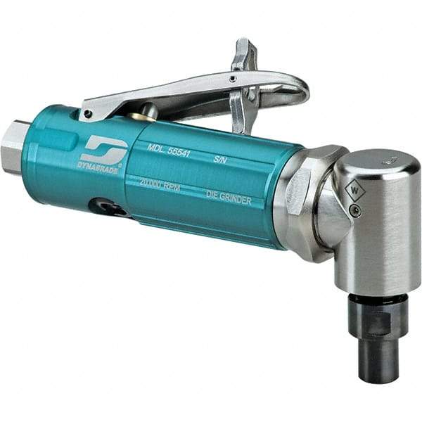 Dynabrade - Air Die Grinders Type: Angle Die Grinder Collet Size (Inch): 1/4 - Americas Industrial Supply