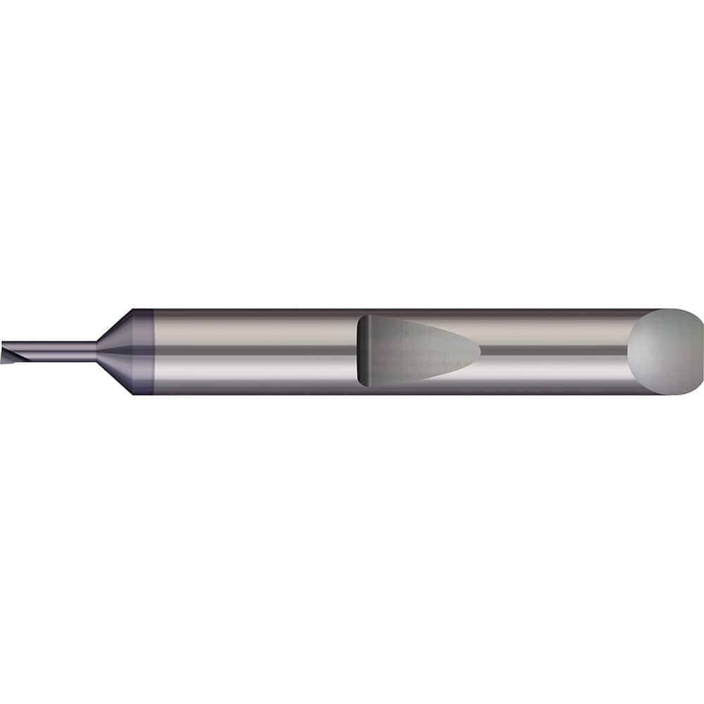 Micro Boring Bar: 0.0875″ Min Bore, 0.8″ Max Depth, Right Hand Cut, Solid Carbide 3/16″ Shank Dia, 2″ OAL