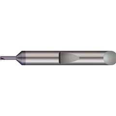 Micro Boring Bar: 0.0525″ Min Bore, 13/64″ Max Depth, Right Hand Cut, Solid Carbide 3/16″ Shank Dia, 1-1/2″ OAL