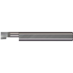 Boring Bar: 0.2″ Min Bore, 1″ Max Depth, Right Hand Cut, Solid Carbide 1/4″ Shank Dia, 2-1/2″ OAL