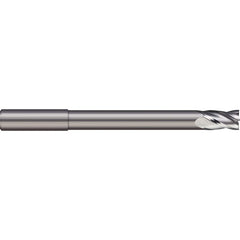Micro 100 - Square End Mills; Mill Diameter (Inch): 5/8 ; Mill Diameter (Decimal Inch): 0.6250 ; Length of Cut (Inch): 1-1/4 ; Length of Cut (Decimal Inch): 1.2500 ; Material: Solid Carbide ; Finish/Coating: Uncoated - Exact Industrial Supply