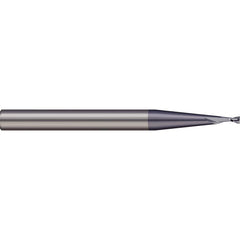 Micro 100 - Square End Mills; Mill Diameter (mm): 1.60 ; Mill Diameter (Decimal Inch): 0.0630 ; Length of Cut (mm): 4.8000 ; Length of Cut (Decimal Inch): 0.1890 ; Material: Solid Carbide ; Finish/Coating: AlTiN - Exact Industrial Supply