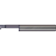 Micro 100 - Single Point Threading Tools; Thread Type: ACME Internal ; Material: Solid Carbide ; Profile Angle: 29 ; Threading Diameter (Decimal Inch): 0.3600 ; Cutting Depth (Decimal Inch): 1.8000 ; Maximum Threads Per Inch: 12 - Exact Industrial Supply