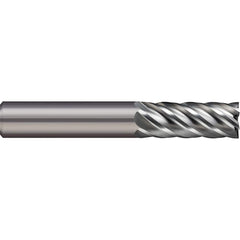 Micro 100 - Square End Mills; Mill Diameter (Decimal Inch): 0.2813 ; Length of Cut (Inch): 3/4 ; Length of Cut (Decimal Inch): 0.7500 ; Material: Solid Carbide ; Finish/Coating: Uncoated ; Shank Diameter (Inch): 5/16 - Exact Industrial Supply