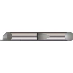 Grooving Tool: Face Solid Carbide, 3/8″ Shank Dia, 0.125″ Groove Width