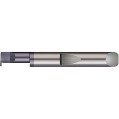 Grooving Tool: Retaining Ring Solid Carbide, 1/2″ Shank Dia, 0.093″ Groove Width