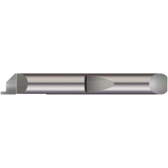 Grooving Tool: Face Solid Carbide, 3/8″ Shank Dia, 0.039″ Groove Width