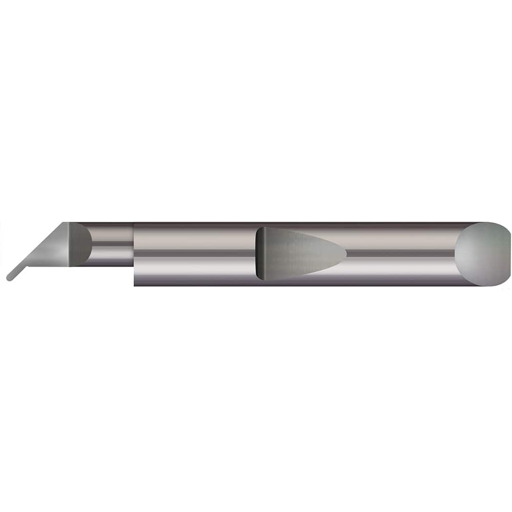 Grooving Tool: Undercut Solid Carbide, 1/2″ Shank Dia, 0.062″ Groove Width