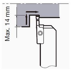 CGWSR2525-FLR3GP Grooving Tool - Americas Industrial Supply