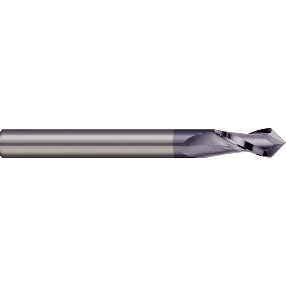 Micro 100 - Drill Mills; Material: Solid Carbide ; Mill Diameter (mm): 8.00 ; Mill Diameter (Decimal Inch): 0.3150 ; Shank Diameter (mm): 8.0000 ; Shank Diameter (Decimal Inch): 0.3150 ; Length of Cut (mm): 22.0000 - Exact Industrial Supply