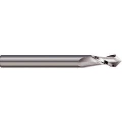 Micro 100 - Drill Mills; Material: Solid Carbide ; Mill Diameter (Inch): 1/8 ; Mill Diameter (Decimal Inch): 0.1250 ; Shank Diameter (Inch): 1/8 ; Shank Diameter (Decimal Inch): 0.1250 ; Length of Cut (Inch): 1/2 - Exact Industrial Supply