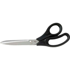 Fiskars - Scissors & Shears; Blade Material: Steel ; Handle Material: Nylon ; Length of Cut (Inch): 3.3 ; Handle Style: Bent ; Overall Length Range: 9" - Exact Industrial Supply