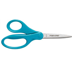 Fiskars - Scissors & Shears; Blade Material: Stainless Steel ; Handle Material: Plastic ; Length of Cut (Inch): 2 ; Handle Style: Offset ; Overall Length Range: 6" - Exact Industrial Supply