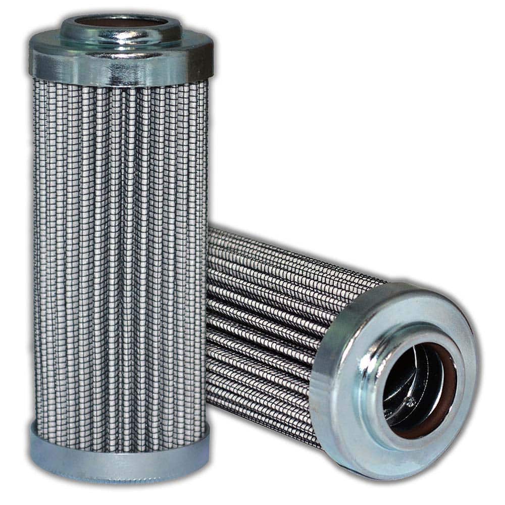 Replacement/Interchange Hydraulic Filter Element: Microglass, 10  µ