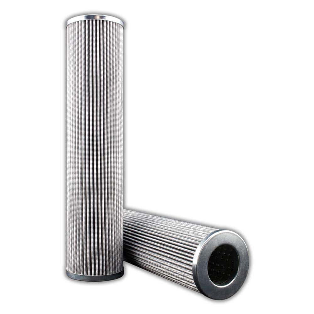 Replacement/Interchange Hydraulic Filter Element: Microglass, 10  µ